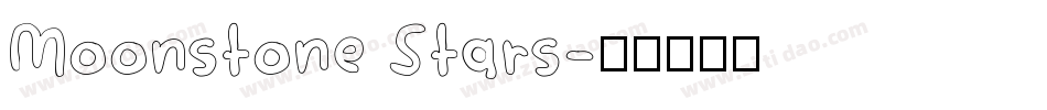 Moonstone Stars字体转换